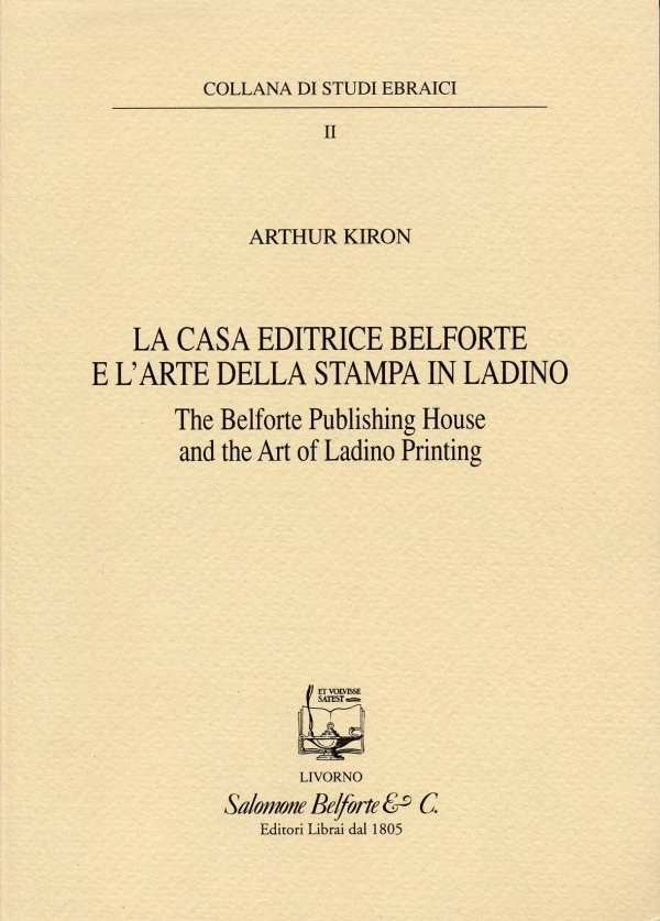La Casa Editrice Belforte e l’arte della stampa in Ladino